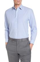 Men's Nordstrom Men's Shop Tech-smart Traditional Fit Stripe Dress Shirt