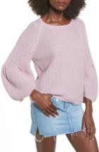 Women's Leith Bubble Sleeve Sweater, Size - Purple