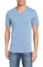 Men's Velvet By Graham & Spencer 'samsen' V-neck T-shirt, Size - Blue