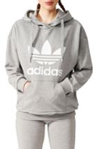 Women's Adidas Originals Logo Hoodie - Grey