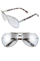 Women's Dior 'chicago' 63mm Metal Aviator Sunglasses -