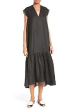 Women's Rachel Comey Ethridge Linen Midi Dress - Black