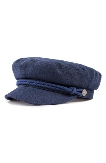 Men's Brixton Fiddler Cap - Blue