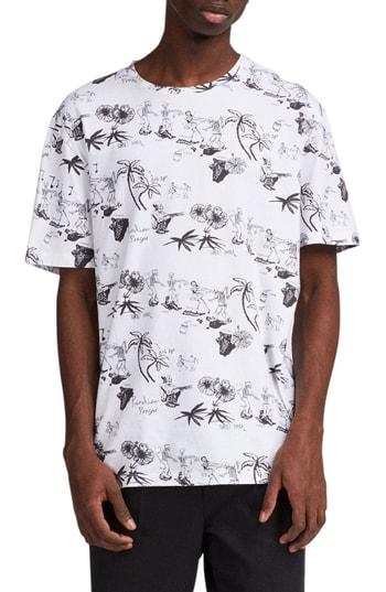 Men's Allsaints Big Up Graphic T-shirt - White