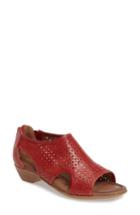 Women's Comfortiva Rina Wedge Sandal .5 M - Red
