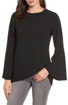 Women's Halogen Bow Back Flare Sleeve Tunic