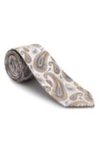 Men's Robert Talbott Paisley Silk Tie, Size - Beige