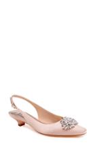 Women's Badgley Mischka Page Slingback Pump .5 M - Beige