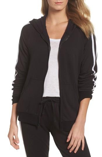 Women's Michael Lauren Rhett Zip Hoodie - Black