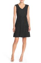 Women's Ellen Tracy Lace Fit & Flare Dress