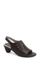 Women's David Tate 'lexus' Slingback Sandal .5 M - Black
