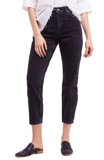 Women's Free People Mom Jeans - Black