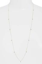 Women's Zoe Chicco Dangling Turquoise Station Long Necklace