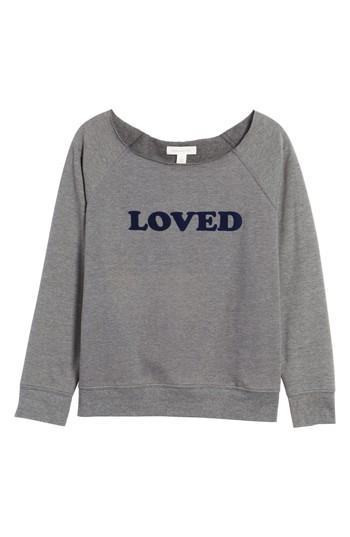 Women's Treasure & Bond Raw Neck Sweatshirt