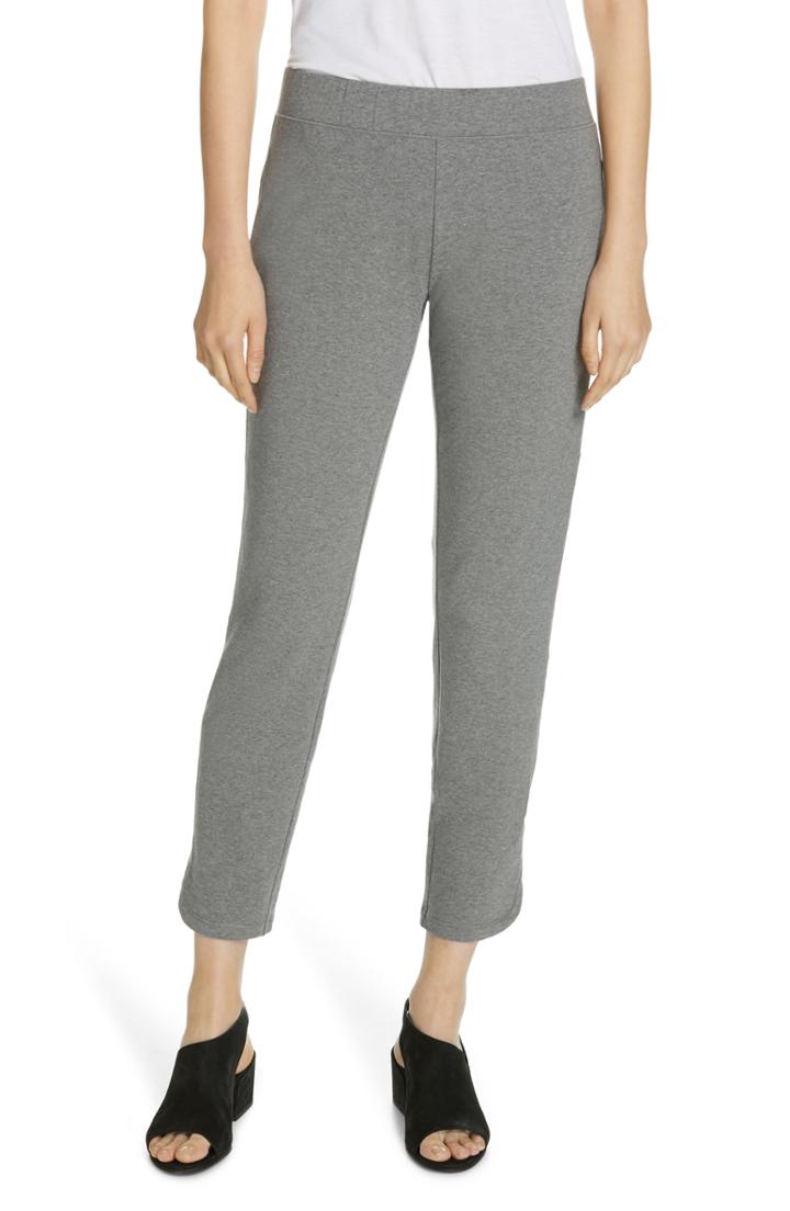 Women's Eileen Fisher Slim Ankle Pants - Grey