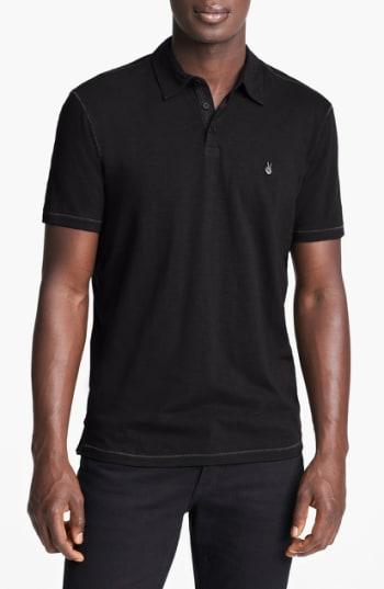 Men's John Varvatos Star Usa Slim Fit Polo - Black
