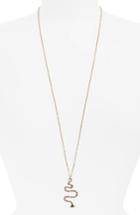 Women's Kate Spade New York Spice Things Up Snake Pendant Necklace