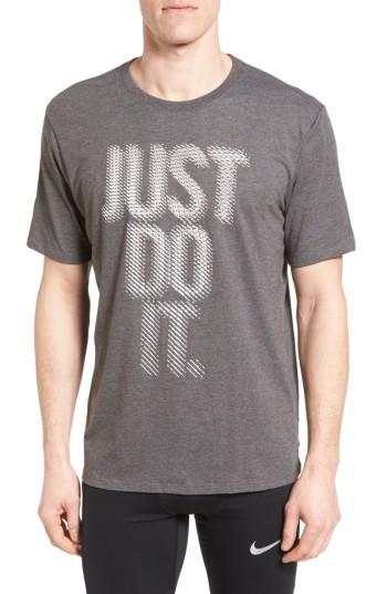 Men's Nike Dry Training Tee - Grey