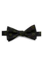Men's Cufflinks, Inc. Mickey Mouse Silk Bow Tie, Size - Black