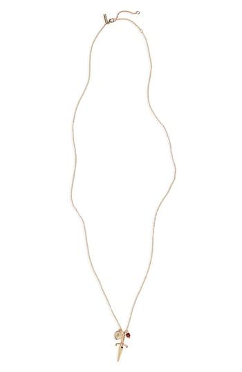 Women's Topshop Dagger Cluster Necklace