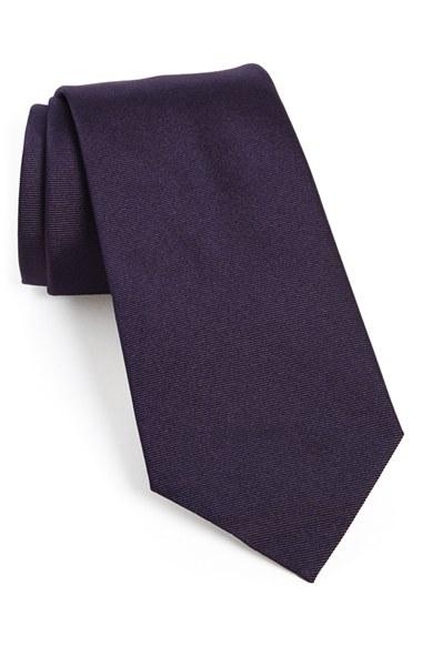 Men's Armani Collezioni Solid Silk Tie