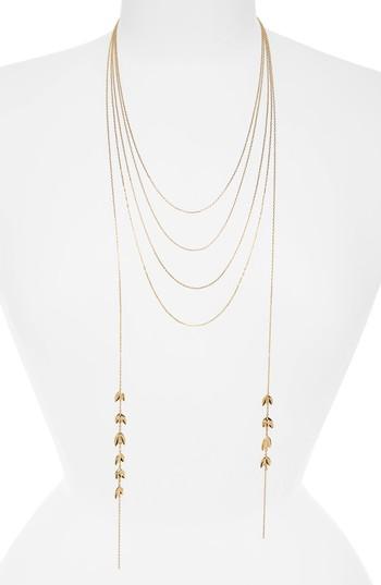 Women's Jules Smith Layered Lariat Necklace