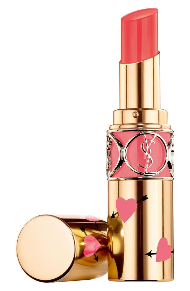 Yves Saint Laurent Rouge Volupte Shine Collector Oil-in-stick Lipstick - Corail Spontini