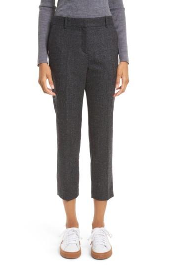Women's Theory Treeca 2 Flannel Tweed Pants - Grey