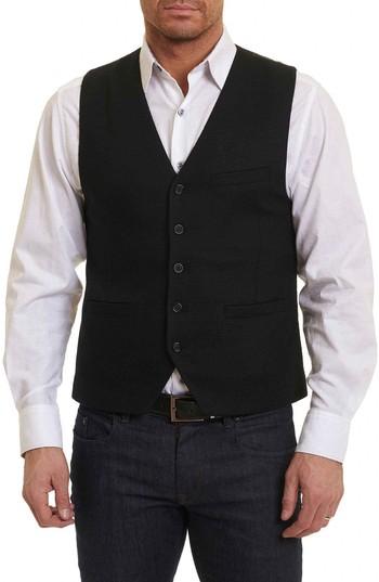Men's Robert Graham Five Ponds Wool Vest