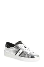Women's Michael Michael Kors Frankie Sneaker .5 M - Metallic