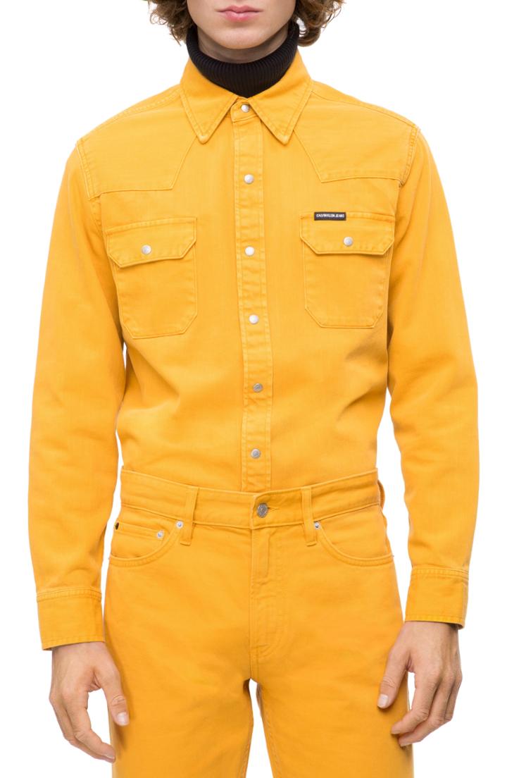 Men's Calvin Klein Jeans Western Shirt