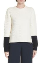 Women's Tory Burch Honeycomb Knit Sweater - Ivory