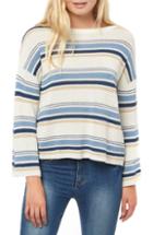 Women's O'neill Shores Stripe Pullover - Ivory