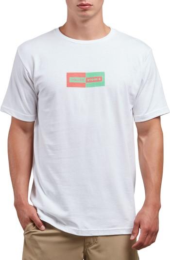 Men's Volcom Same Difference T-shirt - White