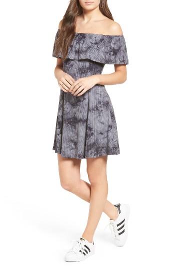 Women's One Clothing Tie Dye Off The Shoulder Dress
