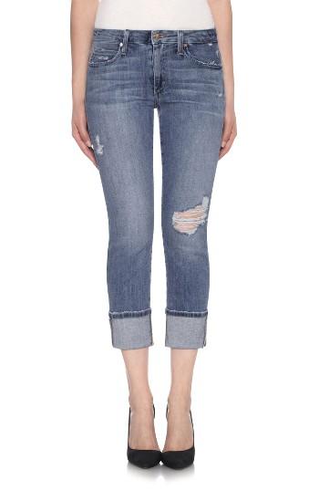Women's Joe's Icon Cuffed Crop Skinny Jeans - Blue