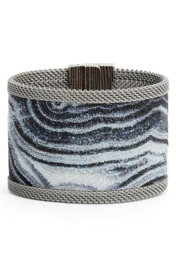 Women's Cynthia Desser Wide Swarovski Crystal Bracelet