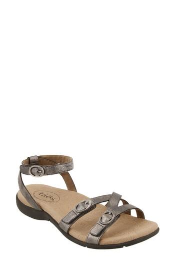 Women's Taos Secret Sandal .5 M - Grey