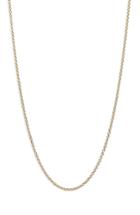 Women's Bony Levy 14k Gold Rolo Chain Necklace (nordstrom Exclusive)