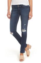 Women's Hudson Jeans Collin Supermodel Ripped Skinny Jeans - Blue