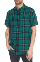 Men's The Rail Yarn Dyed Plaid Shirt - Black