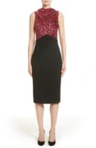 Women's Jason Wu Velvet Devore & Compact Crepe Dress