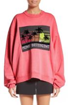 Women's Alexander Wang Embroidered Patch Sweatshirt