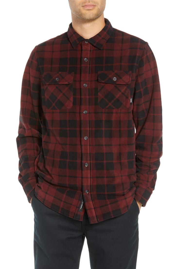 Men's Vans Hillcrest Fleece Shirt