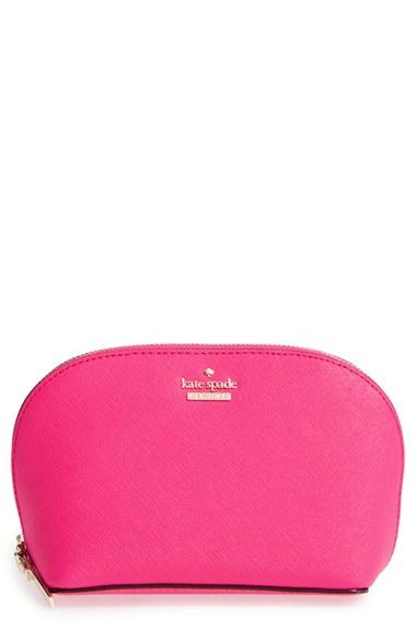 Kate Spade New York Cameron Street - Small Abalene Leather Cosmetics Case