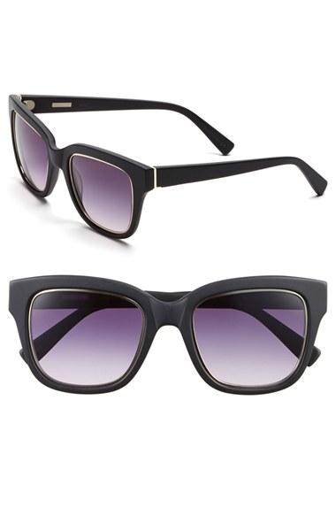 Women's Derek Lam 'spring' 51mm Sunglasses - Matte Black