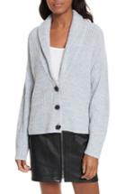 Women's Rag & Bone/jean Sheila Shawl Collar Cardigan - Grey