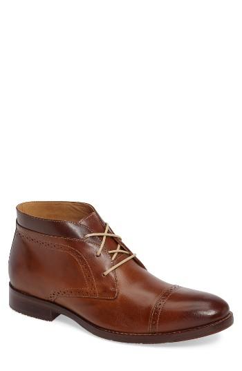 Men's Johnston & Murphy Garner Cap Toe Chukka Boot