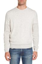 Men's Nordstrom Men's Shop Cashmere Crewneck Sweater, Size - Ivory