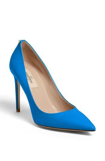 Valentino 'new Plain' Pump Blue